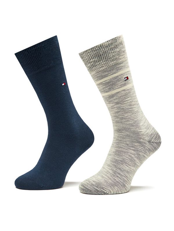 Tommy Hilfiger Tommy Hilfiger Комплект 2 чифта дълги чорапи дамски 701222628 Цветен