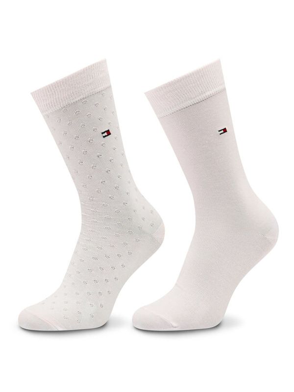 Tommy Hilfiger Tommy Hilfiger Комплект 2 чифта дълги чорапи дамски 701222644 Розов