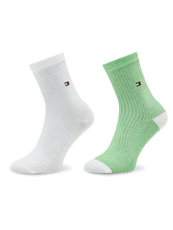 Tommy Hilfiger Tommy Hilfiger Комплект 2 чифта дълги чорапи дамски 701222646 Цветен