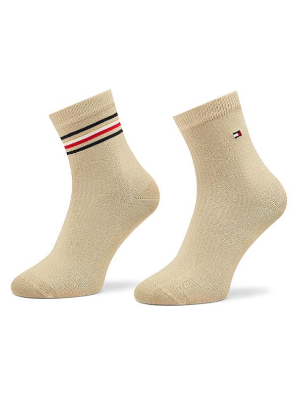 Tommy Hilfiger Tommy Hilfiger Комплект 2 чифта дълги чорапи дамски 701223809 Бежов