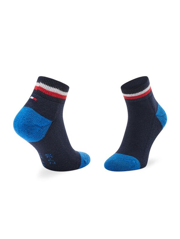 Tommy Hilfiger Tommy Hilfiger Комплект 2 чифта дълги чорапи детски 100001501 Черен