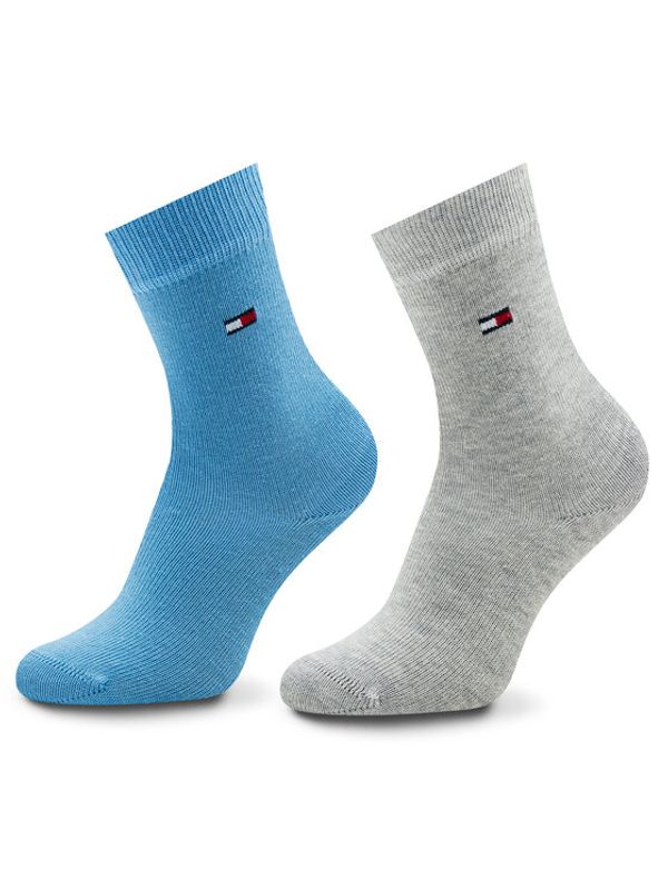 Tommy Hilfiger Tommy Hilfiger Комплект 2 чифта дълги чорапи детски 391334 Цветен