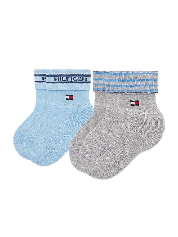 Tommy Hilfiger Tommy Hilfiger Комплект 2 чифта дълги чорапи детски 701220274 Цветен