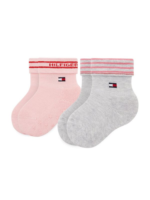 Tommy Hilfiger Tommy Hilfiger Комплект 2 чифта дълги чорапи детски 701220274 Цветен