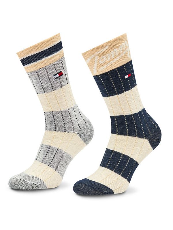 Tommy Hilfiger Tommy Hilfiger Комплект 2 чифта дълги чорапи детски 701222662 Цветен