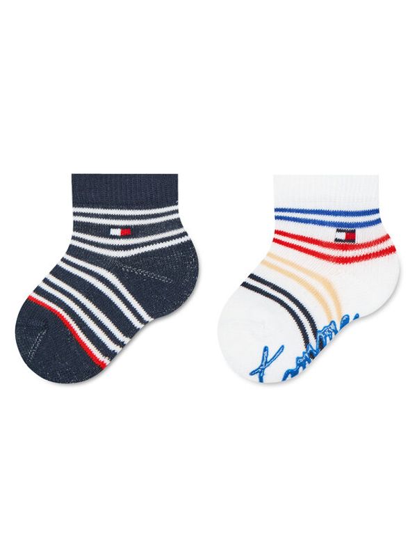 Tommy Hilfiger Tommy Hilfiger Комплект 2 чифта дълги чорапи детски 701222671 Цветен