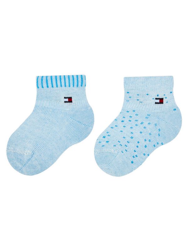 Tommy Hilfiger Tommy Hilfiger Комплект 2 чифта дълги чорапи детски 701222673 Син