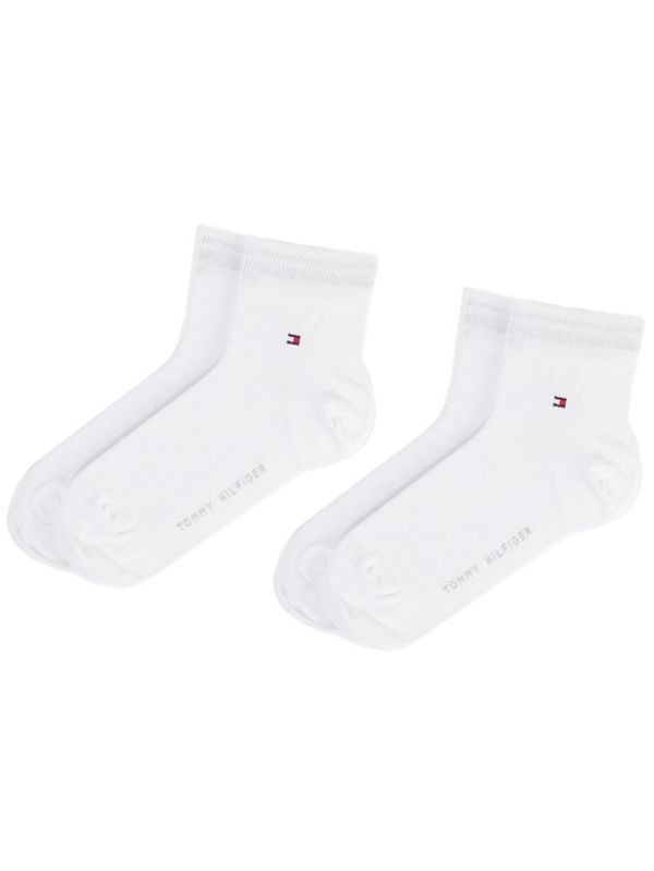 Tommy Hilfiger Tommy Hilfiger Комплект 2 чифта дълги чорапи мъжки 342025001 Бял