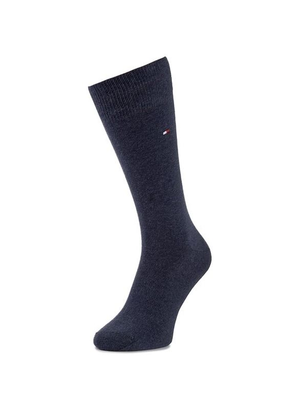 Tommy Hilfiger Tommy Hilfiger Комплект 2 чифта дълги чорапи мъжки 371111 Тъмносин