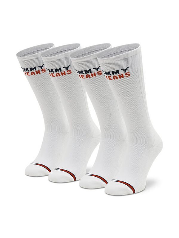 Tommy Hilfiger Tommy Hilfiger Комплект 2 чифта дълги чорапи мъжки 701218957 Бял