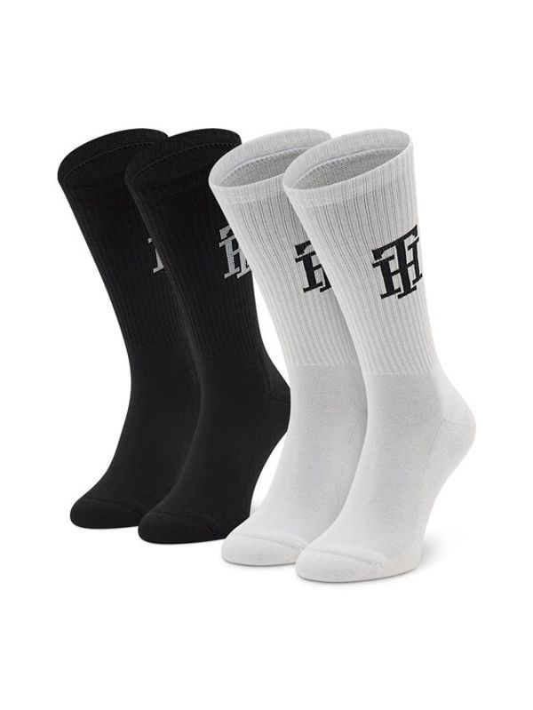 Tommy Hilfiger Tommy Hilfiger Комплект 2 чифта дълги чорапи мъжки 701221053 Цветен