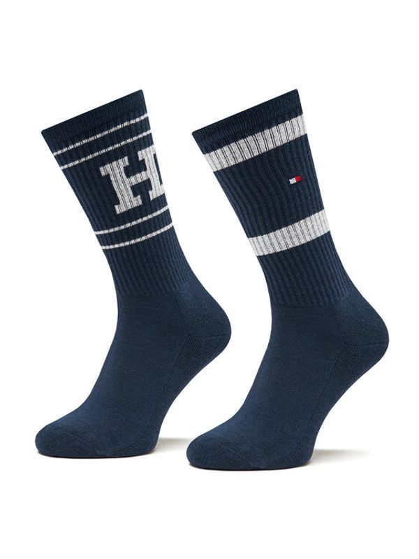 Tommy Hilfiger Tommy Hilfiger Комплект 2 чифта дълги чорапи мъжки 701222630 Тъмносин