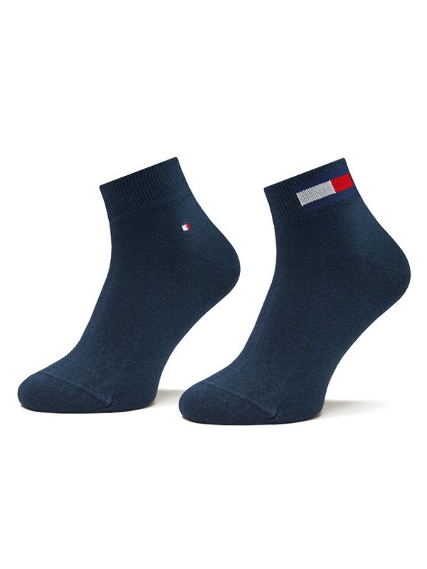 Tommy Hilfiger Tommy Hilfiger Комплект 2 чифта дълги чорапи мъжки 701223929 Тъмносин