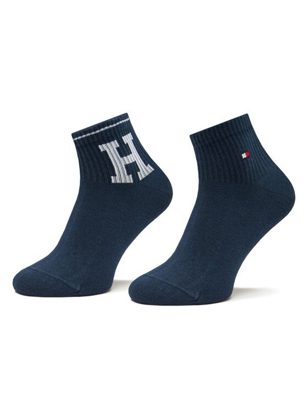 Tommy Hilfiger Tommy Hilfiger Комплект 2 чифта дълги чорапи мъжки 701224099 Тъмносин