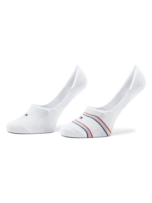 Tommy Hilfiger Tommy Hilfiger Комплект 2 чифта къси чорапи дамски 701222653 Бял