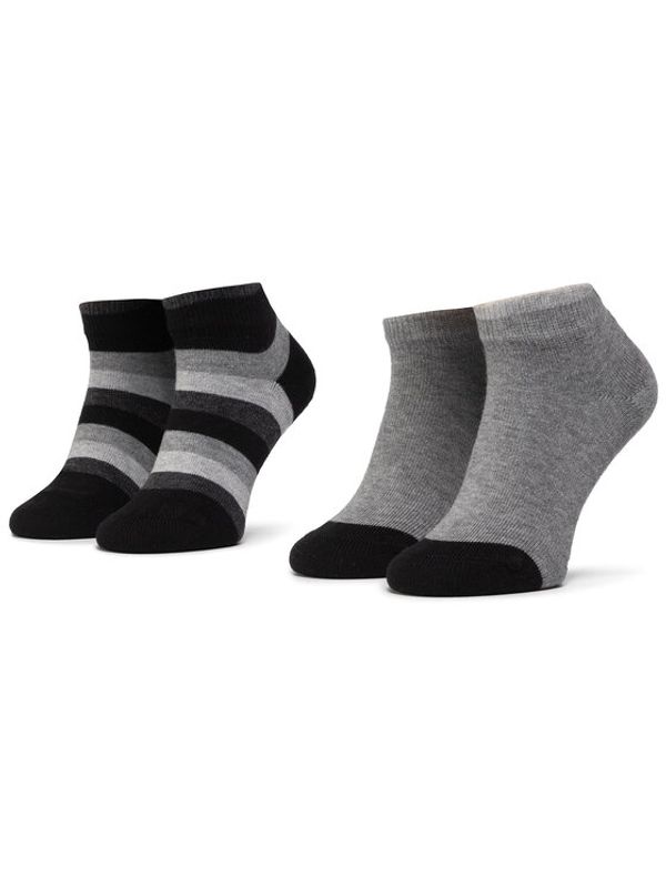 Tommy Hilfiger Tommy Hilfiger Комплект 2 чифта къси чорапи детски 354010001 Черен