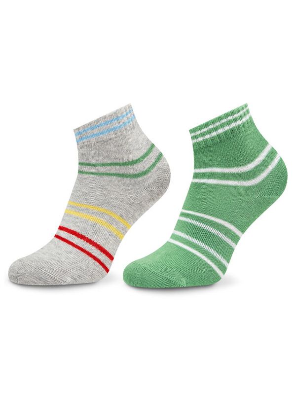 Tommy Hilfiger Tommy Hilfiger Комплект 2 чифта къси чорапи детски 701222664 Цветен