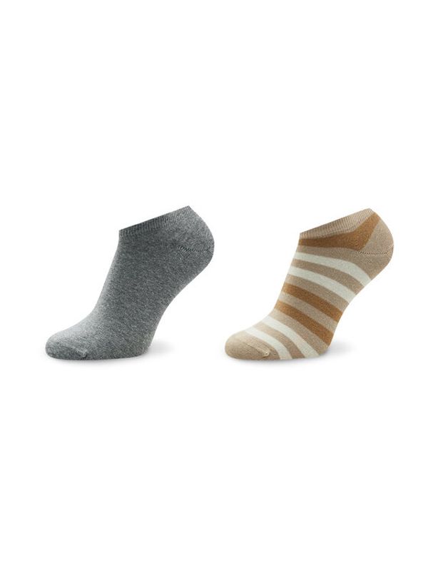 Tommy Hilfiger Tommy Hilfiger Комплект 2 чифта къси чорапи мъжки 382000001 Цветен