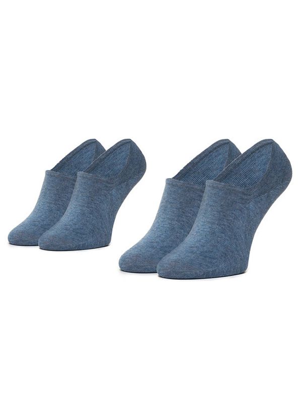 Tommy Hilfiger Tommy Hilfiger Комплект 2 чифта къси чорапи мъжки 382024001 Син