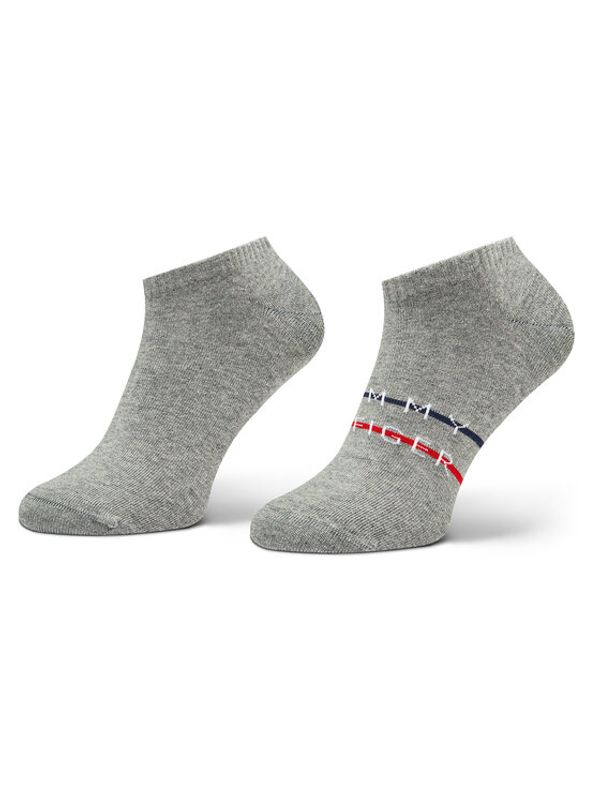 Tommy Hilfiger Tommy Hilfiger Комплект 2 чифта къси чорапи мъжки 701222188 Сив