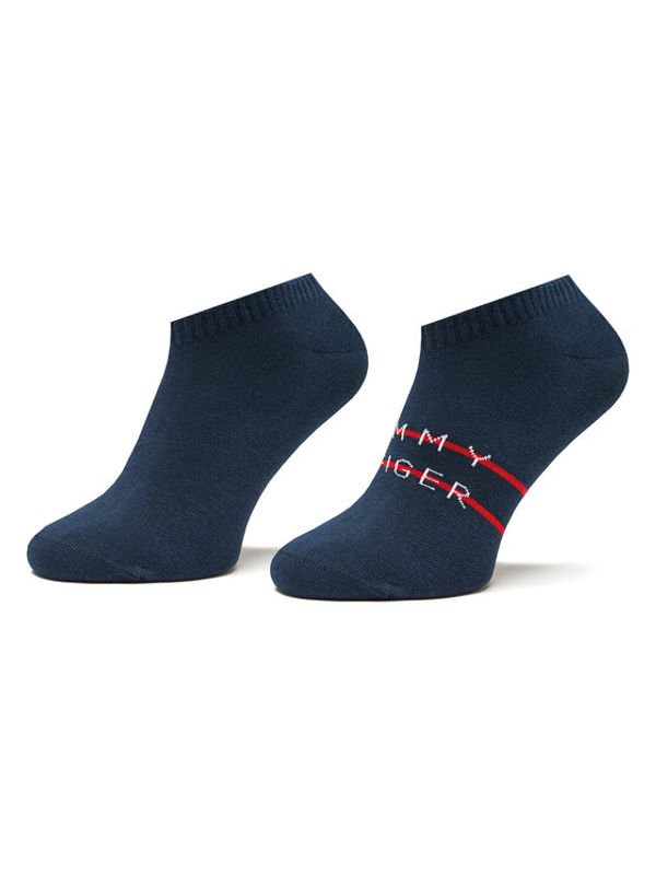 Tommy Hilfiger Tommy Hilfiger Комплект 2 чифта къси чорапи мъжки 701222188 Тъмносин