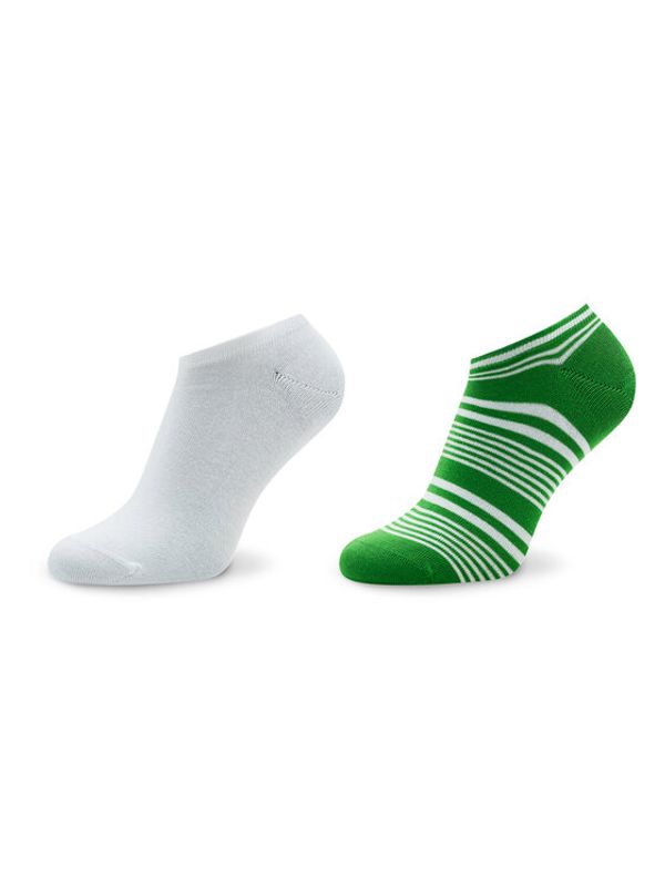 Tommy Hilfiger Tommy Hilfiger Комплект 2 чифта къси чорапи мъжки 701222637 Зелен