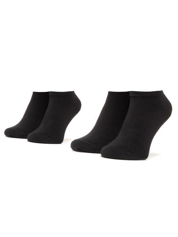 Tommy Hilfiger Tommy Hilfiger Комплект 2 чифта къси чорапи унисекс 301390 Черен