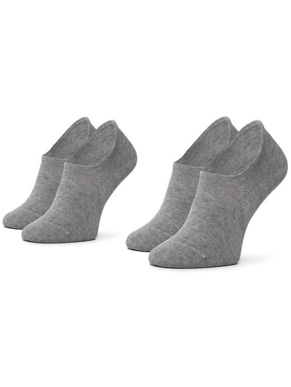 Tommy Hilfiger Tommy Hilfiger Комплект 2 чифта къси чорапи унисекс 382024001 Сив