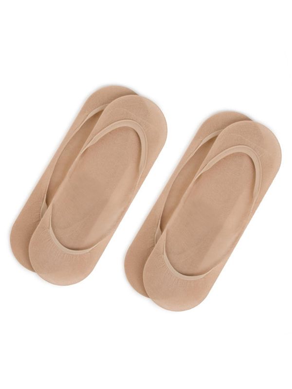 Tommy Hilfiger Tommy Hilfiger Комплект 2 чифта терлик дамски 353006001 Бежов