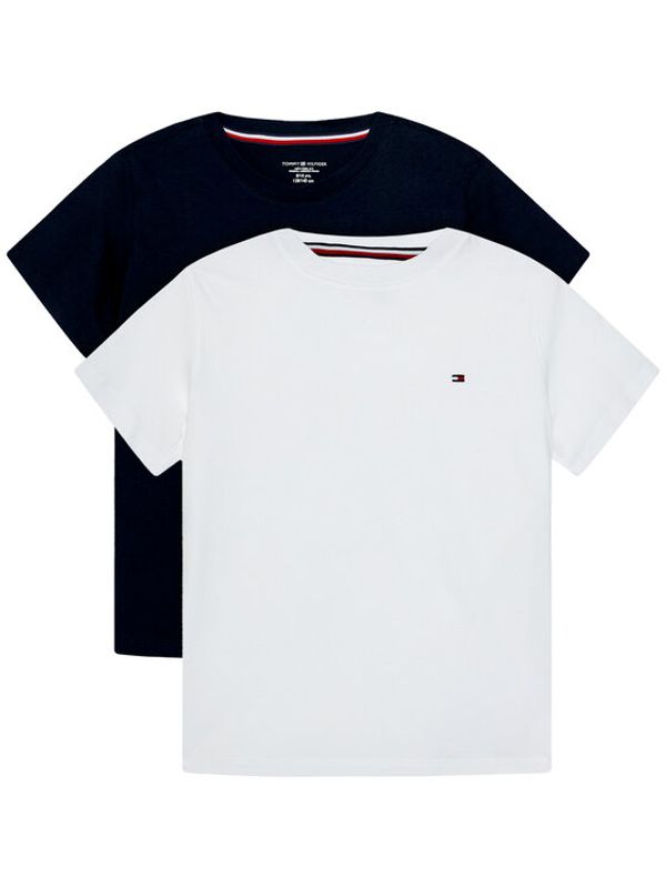 Tommy Hilfiger Tommy Hilfiger Комплект 2 тишъртки Cn Tee Ss UB0UB00310 Цветен Regular Fit