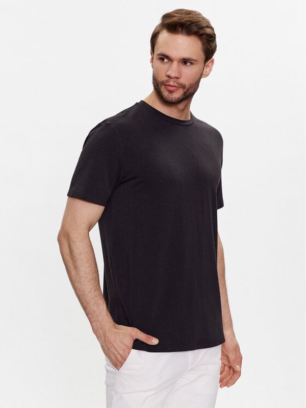 Tommy Hilfiger Tommy Hilfiger Комплект 2 тишъртки UM0UM02762 Черен Regular Fit