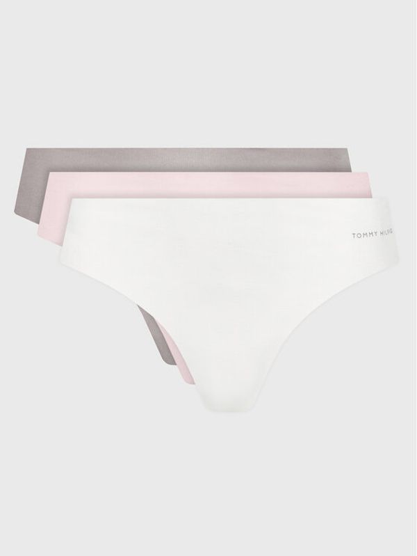 Tommy Hilfiger Tommy Hilfiger Комплект 3 чифта бикини бразилиана UW0UW03871 Цветен