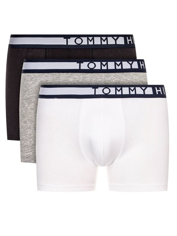 Tommy Hilfiger Tommy Hilfiger Комплект 3 чифта боксерки UM0UM01234 Бял