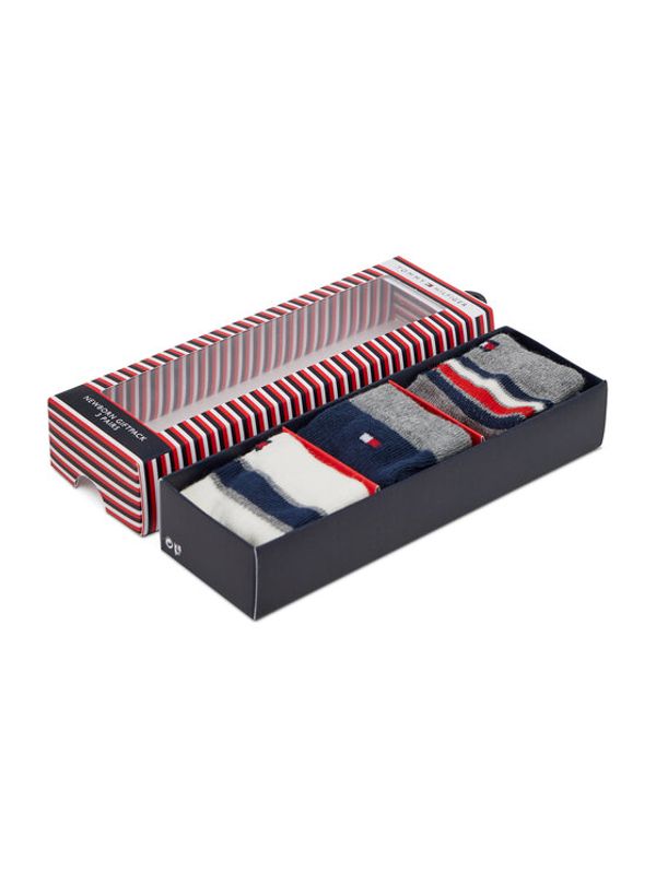 Tommy Hilfiger Tommy Hilfiger Комплект 3 чифта дълги чорапи детски 701210509 Цветен