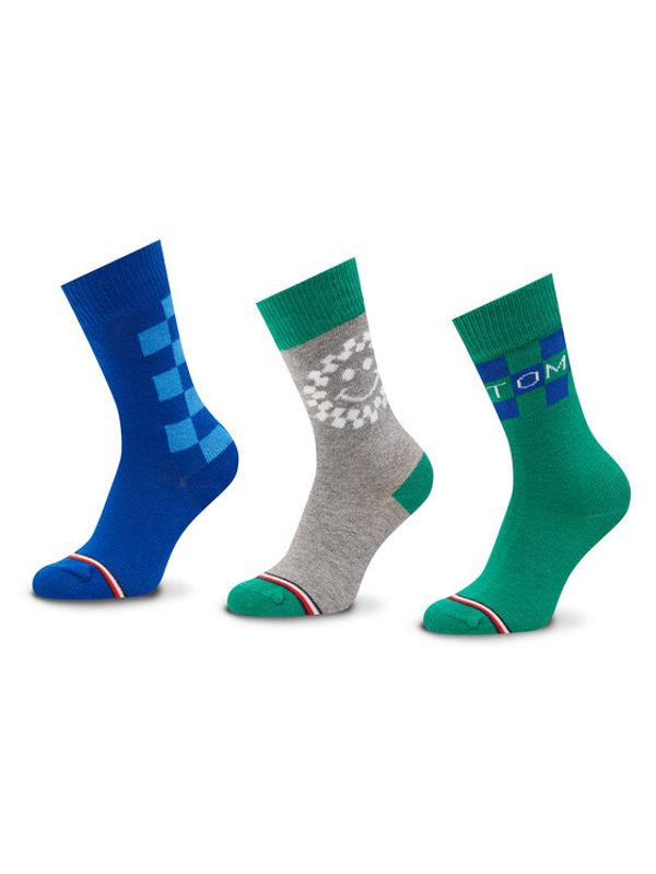 Tommy Hilfiger Tommy Hilfiger Комплект 3 чифта дълги чорапи детски 701220267 Цветен