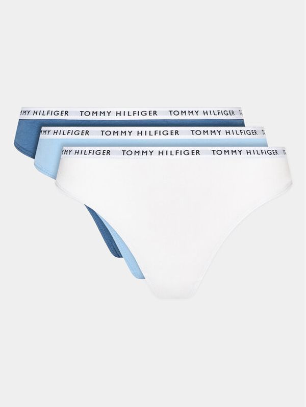 Tommy Hilfiger Tommy Hilfiger Комплект 3 чифта класически бикини UW0UW02828 Цветен