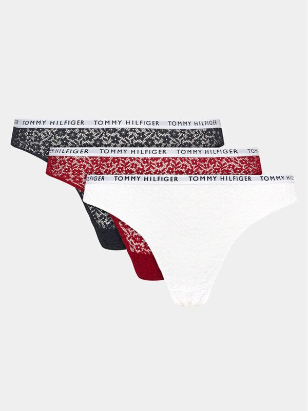 Tommy Hilfiger Tommy Hilfiger Комплект 3 чифта прашки UW0UW04514 Цветен