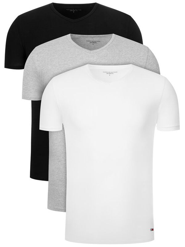 Tommy Hilfiger Tommy Hilfiger Комплект 3 тишърти Vn Tee 3 Pack Premium Essentialis 2S87903767 Цветен Regular Fit