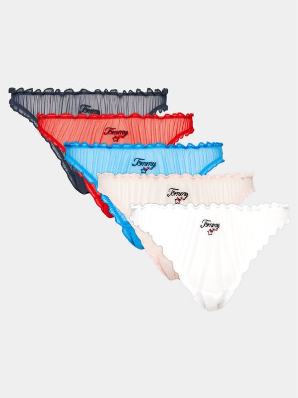 Tommy Hilfiger Tommy Hilfiger Комплект 5 чифта класически бикини UW0UW04325 Цветен