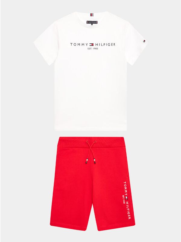 Tommy Hilfiger Tommy Hilfiger Комплект тишърт и спортни шорти KB0KB08186 D Цветен Regular Fit