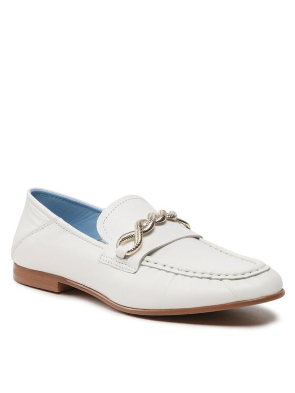 Tommy Hilfiger Tommy Hilfiger Лоуфъри Th Chain Feminne Loafer FW0FW07077 Екрю