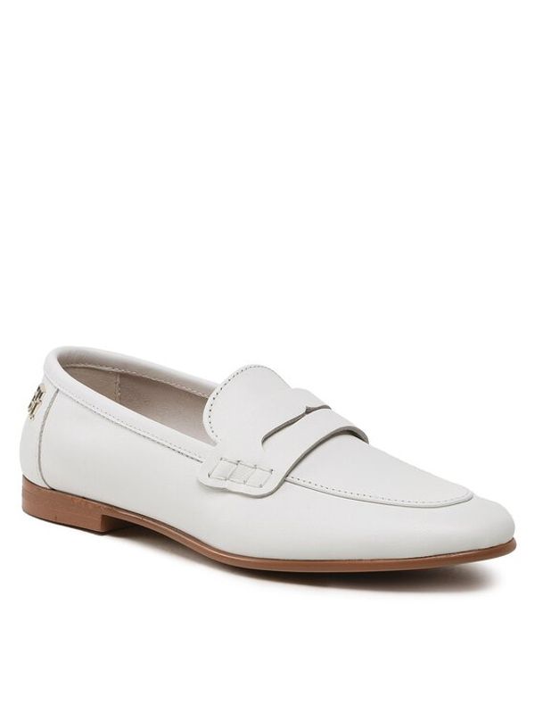 Tommy Hilfiger Tommy Hilfiger Лоуфъри Th Loafer FW0FW06991 Бял
