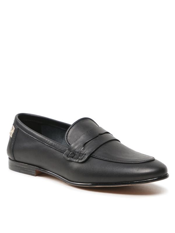 Tommy Hilfiger Tommy Hilfiger Лоуфъри Th Loafer FW0FW06991 Черен