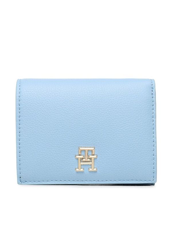 Tommy Hilfiger Tommy Hilfiger Малък дамски портфейл Th Casual Bi-Fold Wallet AW0AW14634 Син