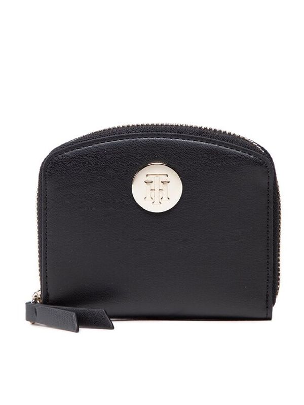 Tommy Hilfiger Tommy Hilfiger Малък дамски портфейл Th Chic Med Wallet AW0AW13654 Черен
