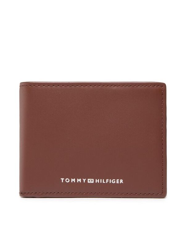 Tommy Hilfiger Tommy Hilfiger Малък мъжки портфейл Th Modern Leather Mini Cc Wallet AM0AM10617 Кафяв