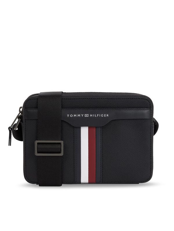 Tommy Hilfiger Tommy Hilfiger Мъжка чантичка Th Coated Canvas Camera Bag AM0AM11535 Черен