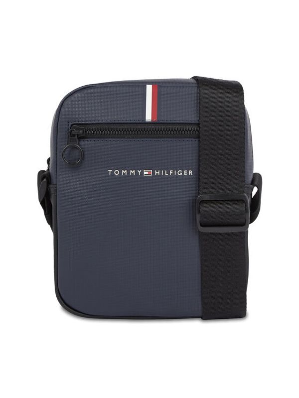 Tommy Hilfiger Tommy Hilfiger Мъжка чантичка Th Essential Pique Mini Reporter AM0AM11544 Тъмносин