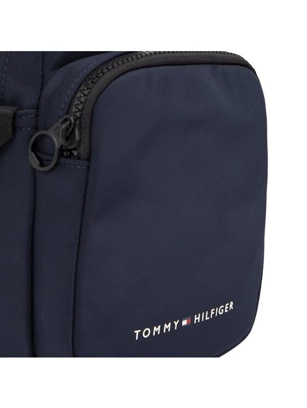 Tommy Hilfiger Tommy Hilfiger Мъжка чантичка Th Skyline Stripe Mini Reporter AM0AM12091 Тъмносин