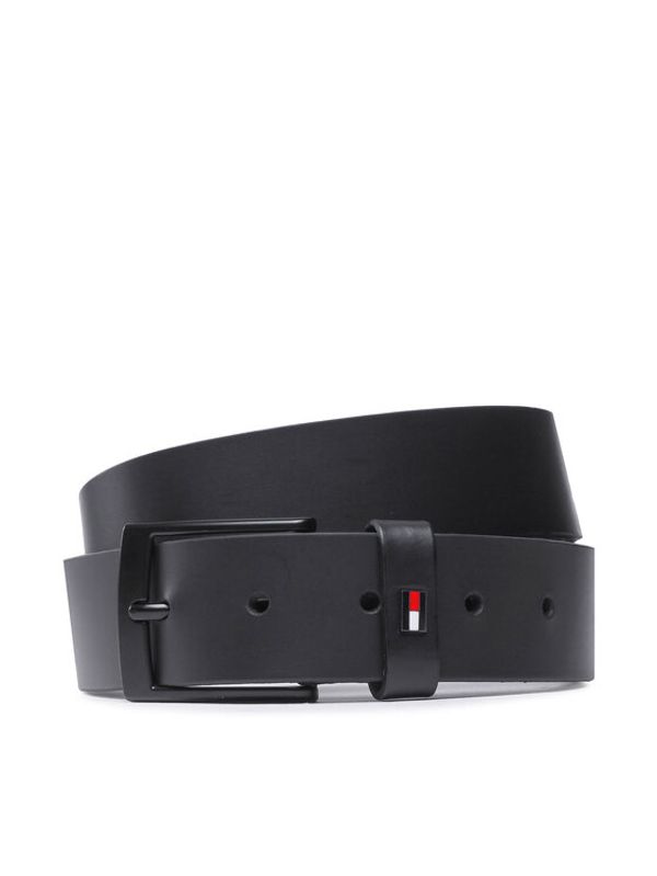 Tommy Hilfiger Tommy Hilfiger Мъжки колан Adan 3.5 AM0AM10841 Черен